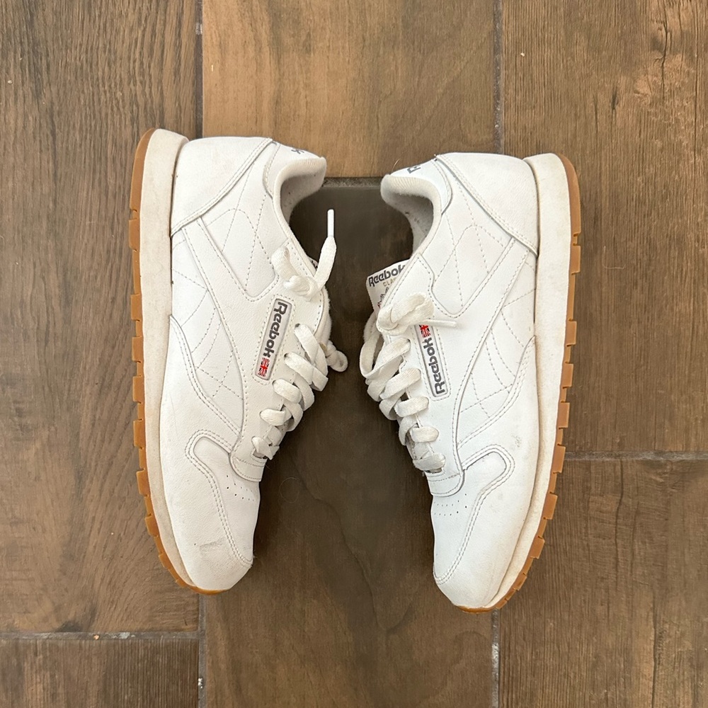 Reebok sneakers with gum sole